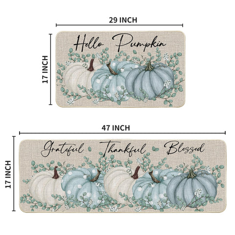 Artoid Mode mats styled with pumpkins and leaves suggesting autumn aesthetic appeal