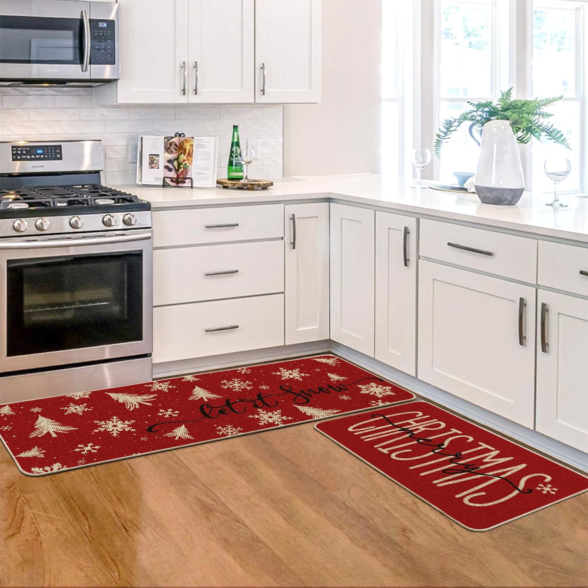 Artoid Mode short mat placed at kitchen sink showing comfort and floor protection