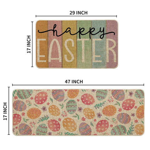 Artoid Mode mat in spring entryway adding seasonal color and floor protection