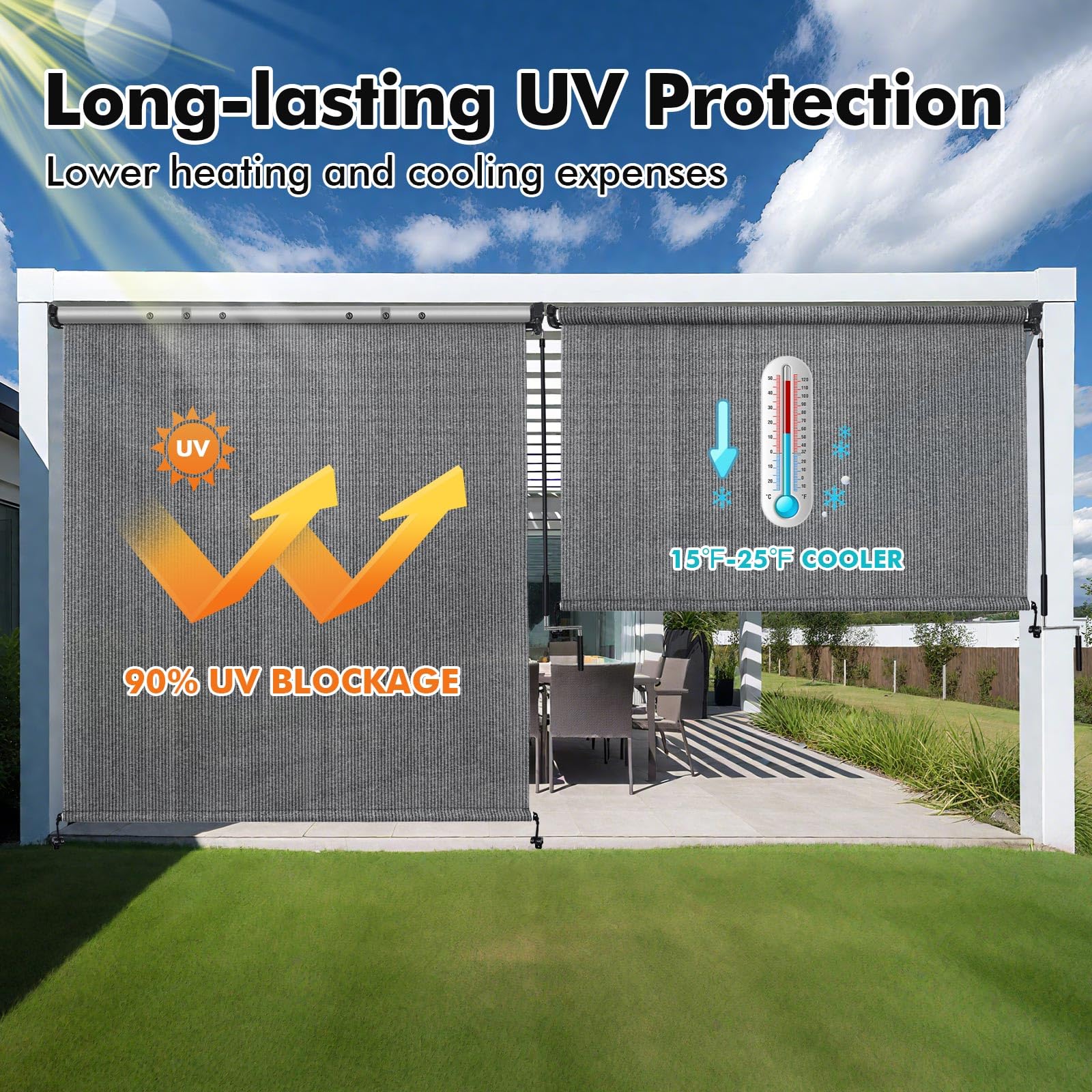 Artpuch close-up of 220 GSM HDPE fabric texture showing UV protection and breathability