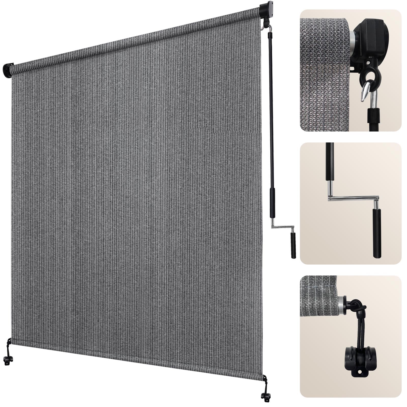 Artpuch front packed shade showing compact shipping and intact product benefits protection