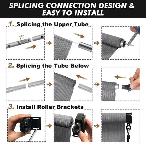 Artpuch label and mounting hardware laid out showing included parts and simple installation