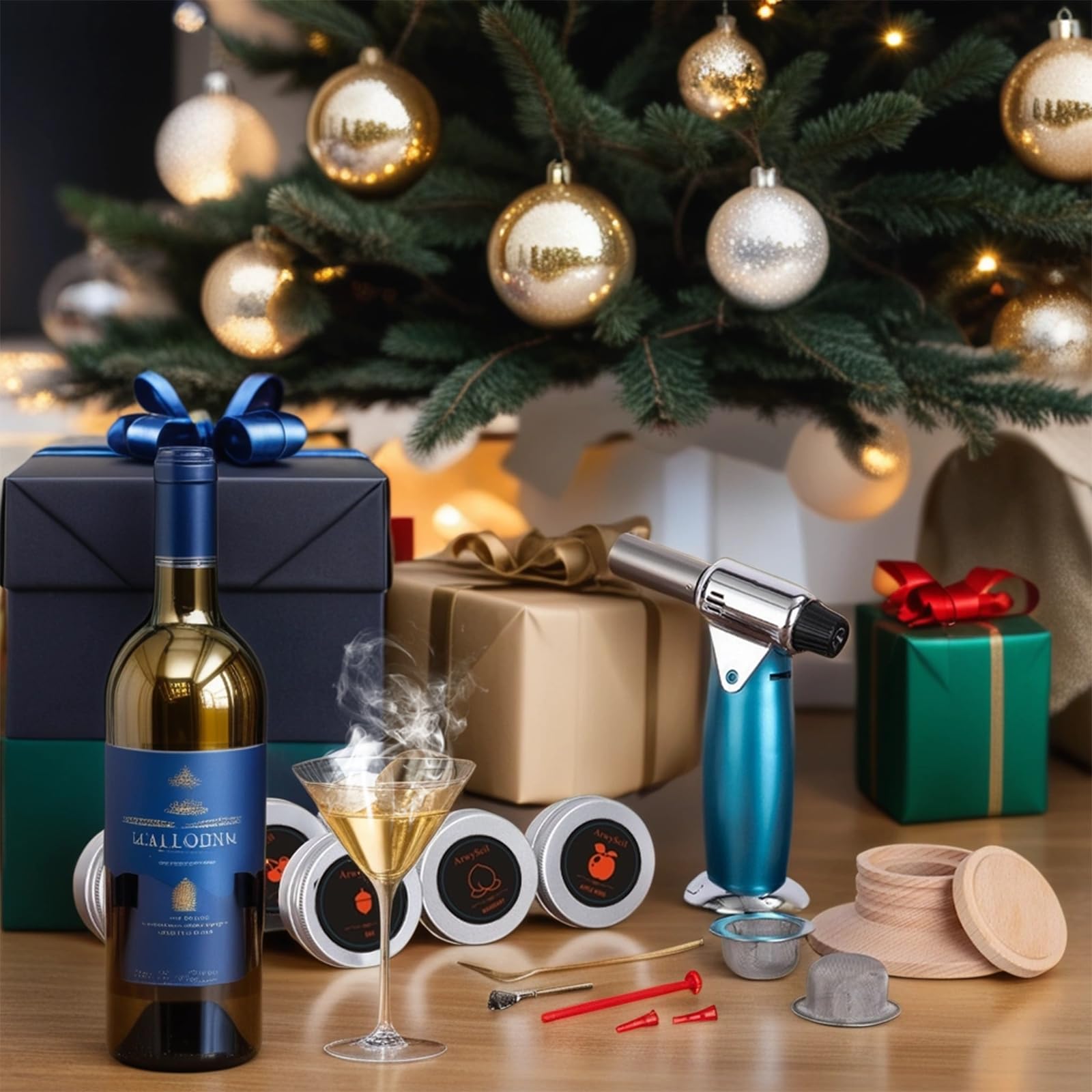 ArwySciI gift-ready box on table conveying premium present appeal