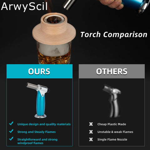 ArwySciI visible smoke swirling in cocktail demonstrating sensory effect