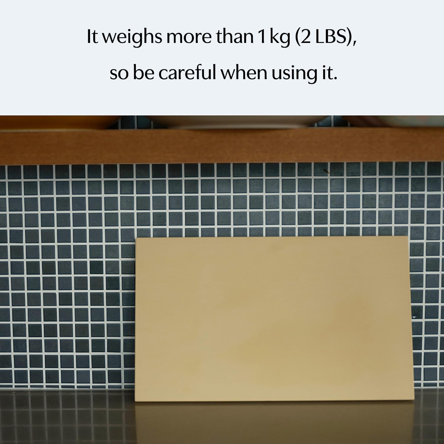 アサヒクッキンカット lifestyle setup on counter illustrating everyday kitchen use