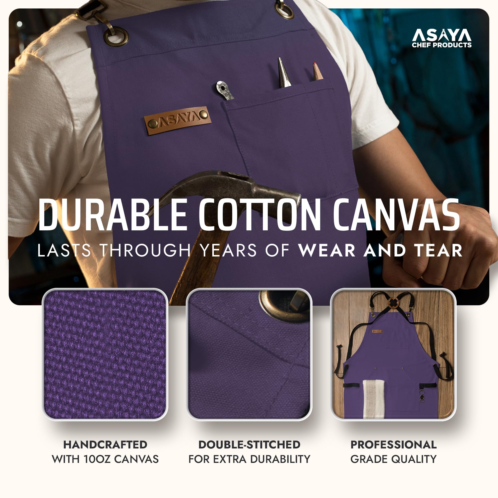 Asaya pocket layout with phone and utensils demonstrating quick-access storage benefit