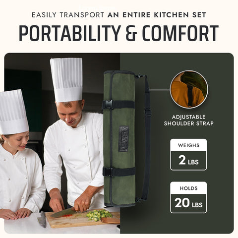 Asaya worn with shoulder strap in use showing comfortable hands-free carrying