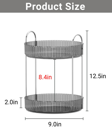 Asayuee top-down view demonstrating smooth 360-degree rotation benefit