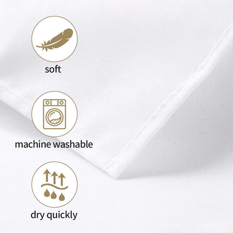 Ascoza drape length comparison showing generous drop and tailored appearance