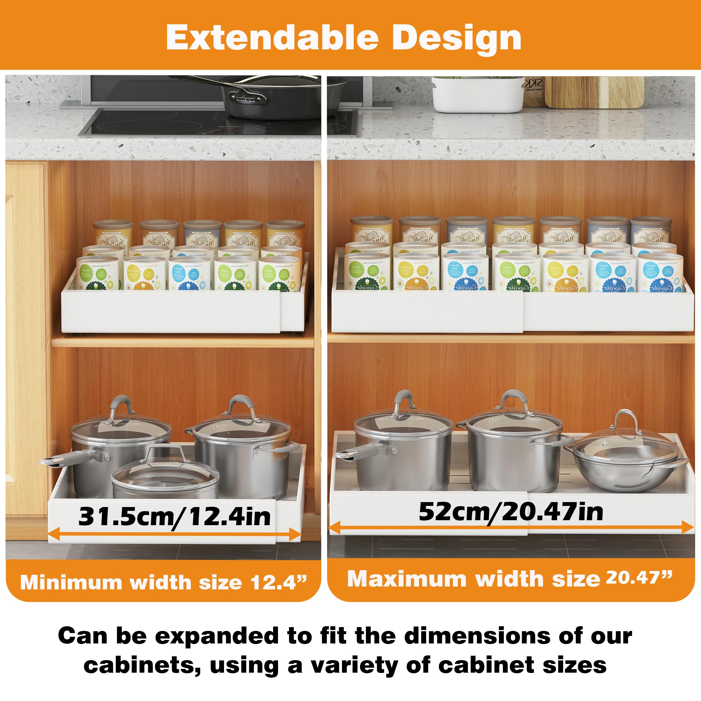ASDICOXB installed in kitchen base cabinet for easier access and visibility