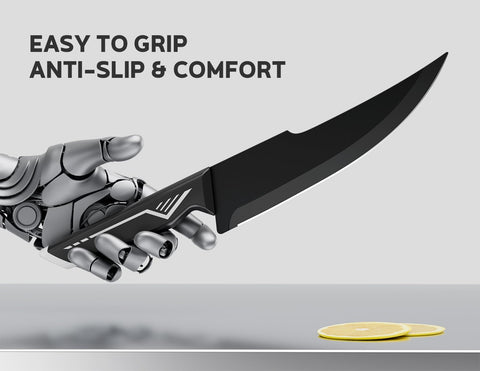 ASETY kitchen shears and utility knife displayed for versatile prep use