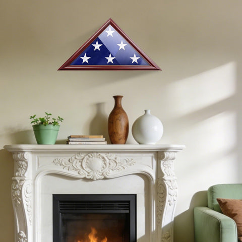 ASmileIndeep wall-mounted case in room preserves keepsake with dignity benefit