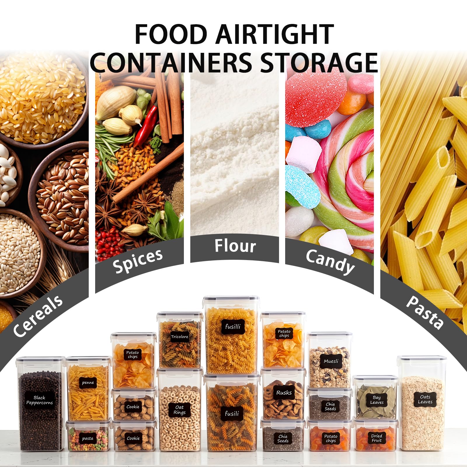 Asnews lifestyle kitchen shelf with filled canisters illustrating tidy, everyday organization