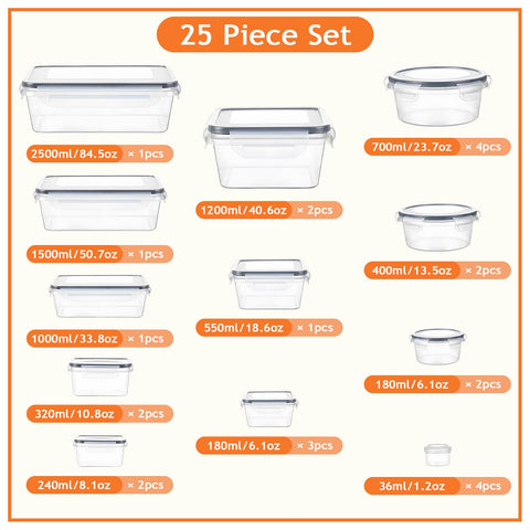 Asnews rectangular large container close-up showing clear plastic and large capacity
