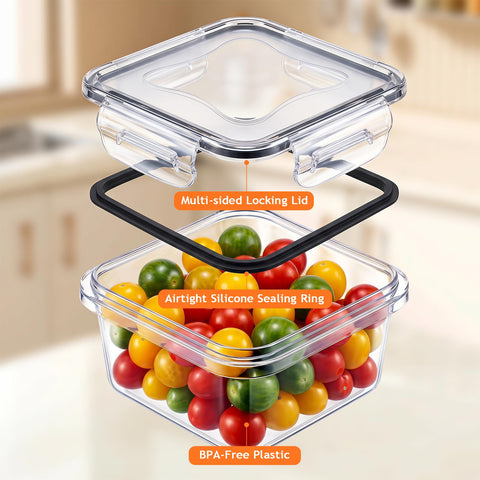 Asnews sauce cups and reusable labels displayed for neat condiment separation