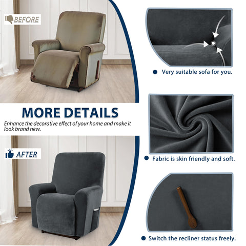 Asnomy cover in use in living room conveying updated furniture appearance