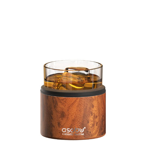 asobu tumbler on bar cart lifestyle shot elevating home entertaining aesthetic