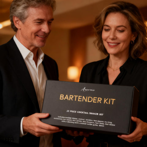 ASOVNIS gift box presentation emphasizing premium gifting appeal