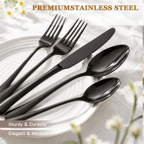 Astercook fork and spoon heads close-up highlighting polished edges