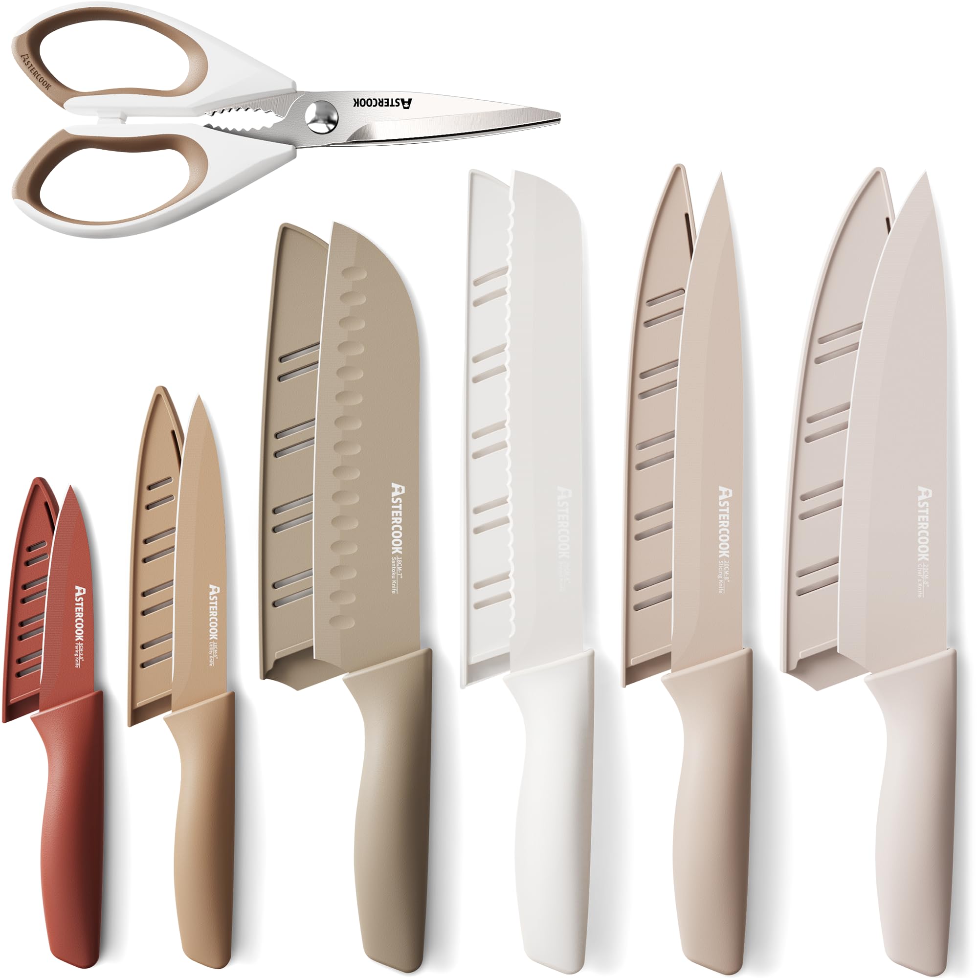Astercook front packaging showing set and features for easy selection