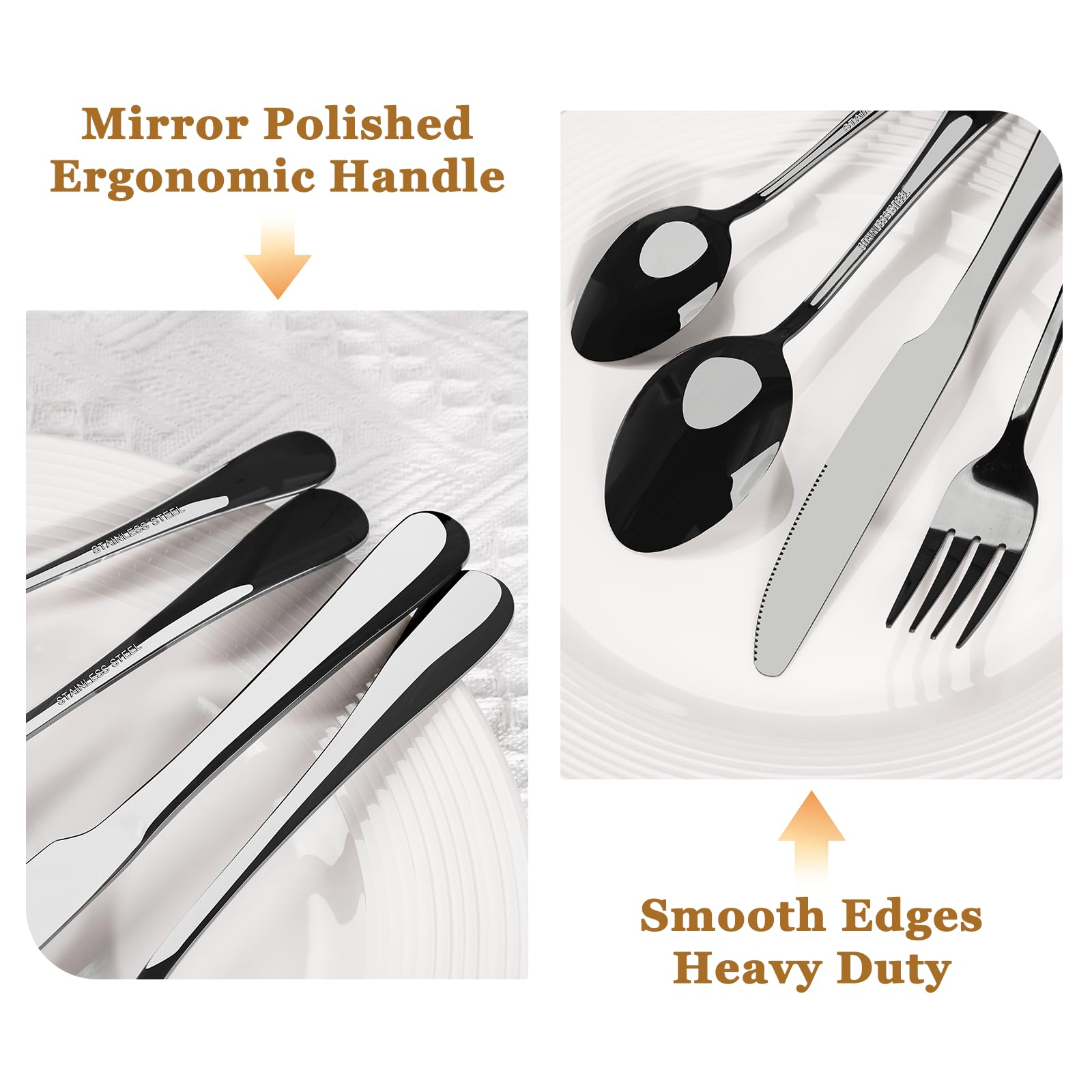 Astercook full place setting for eight demonstrates complete service and elegance