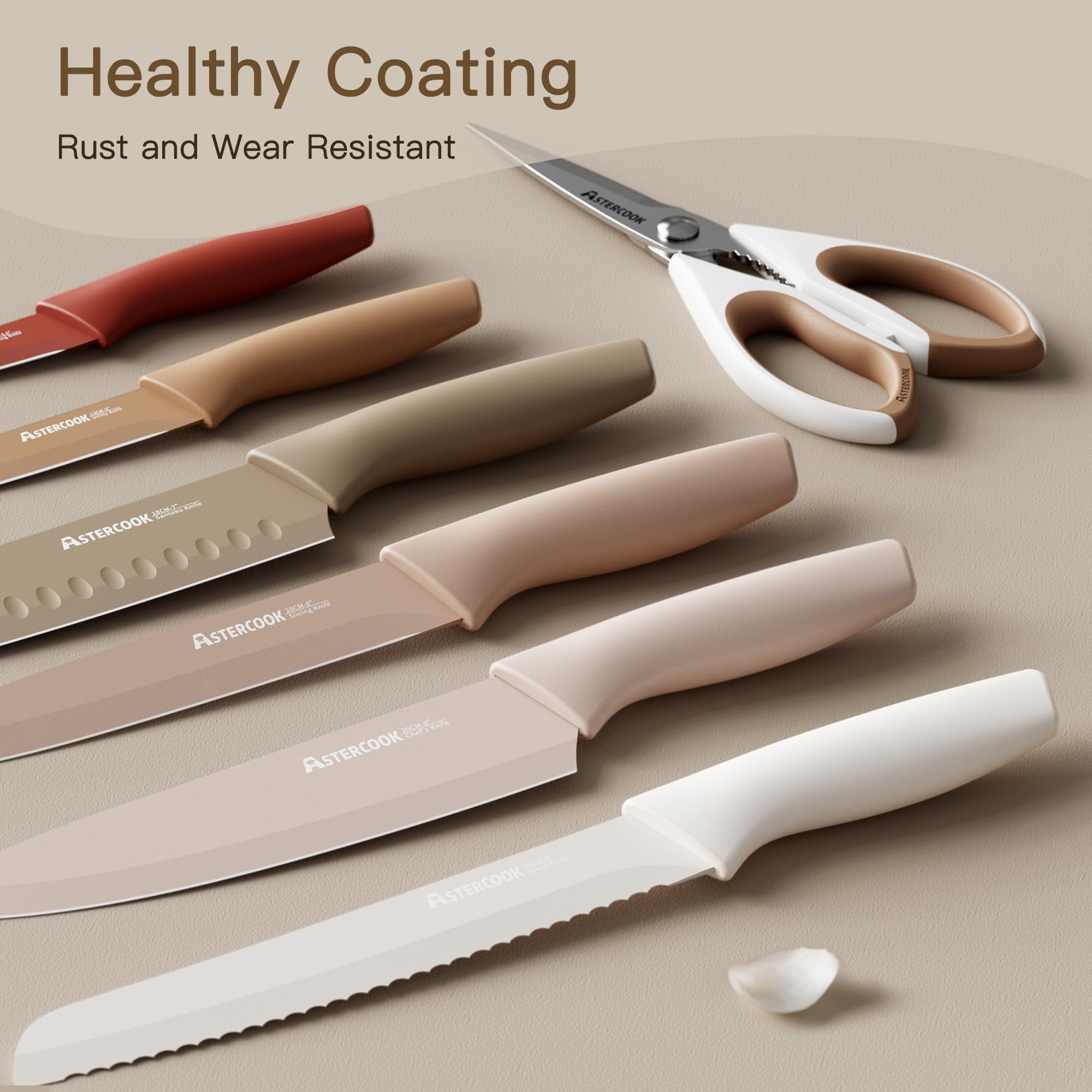 Astercook full set laid out displaying all 13 pieces for versatility