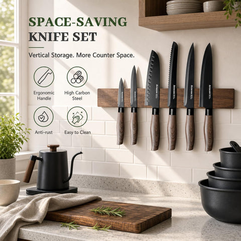 Astercook kitchen shears shown cutting herbs for versatile utility and safe trimming