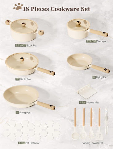Astercook cookware in a breakfast scene demonstrating everyday meal convenience