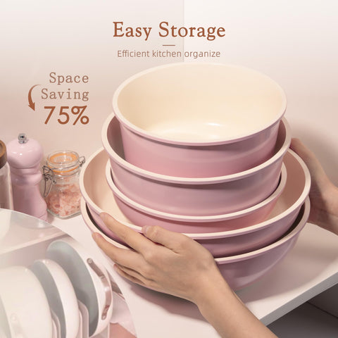 Astercook oven-ready pan without handle illustrating safe oven use convenience