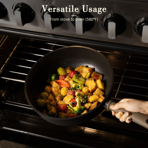 Astercook pan protectors stacked showing surface protection during storage