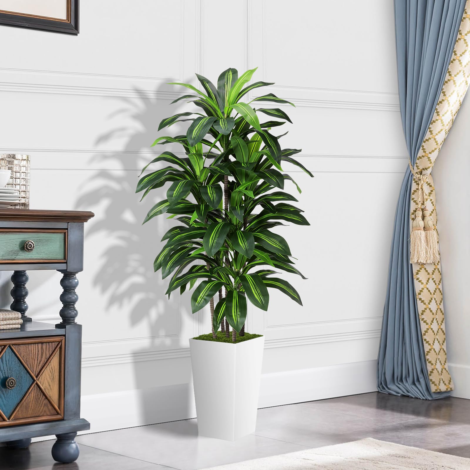 ASTIDY close-up leaf texture highlighting realistic veins and durable silk-like finish