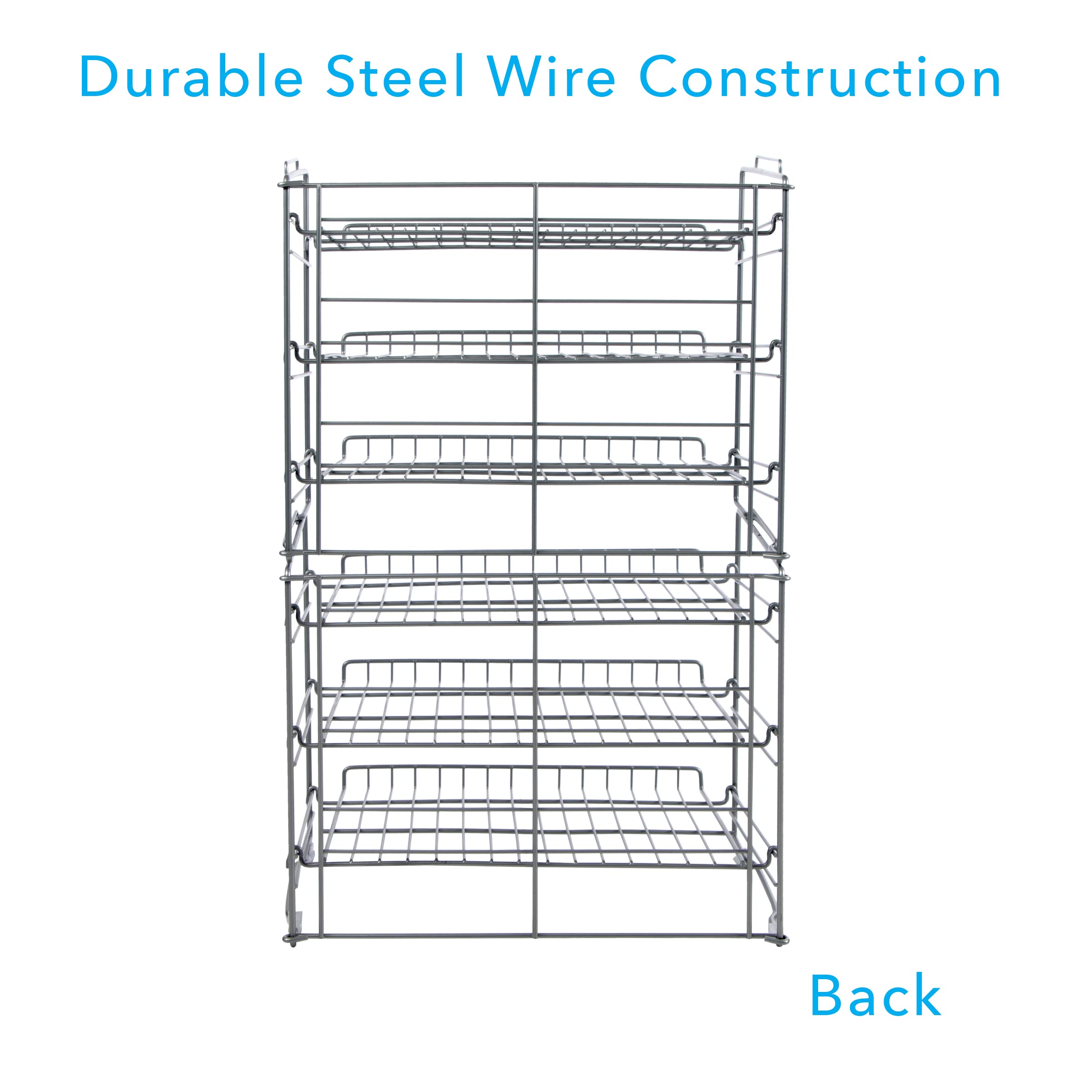 Atlantic close-up steel finish highlights durable, easy-to-clean construction