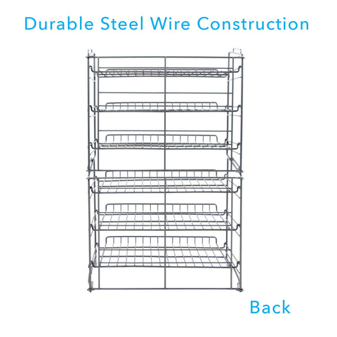 Atlantic close-up steel finish highlights durable, easy-to-clean construction