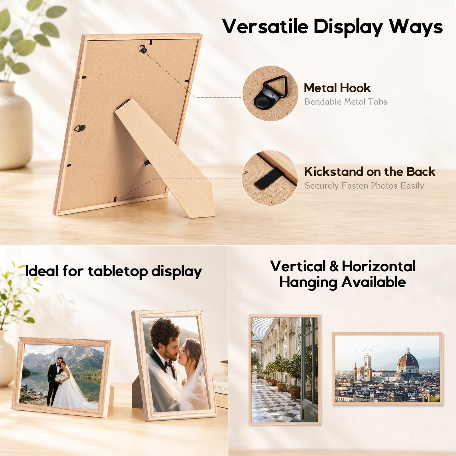 ATOBART stacked frames in protective packaging ensuring safe delivery and unboxing benefit