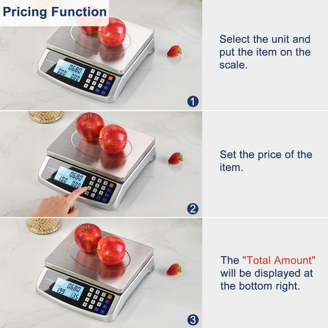 Atogou price computing buttons and keys for quick total cost calculation benefit
