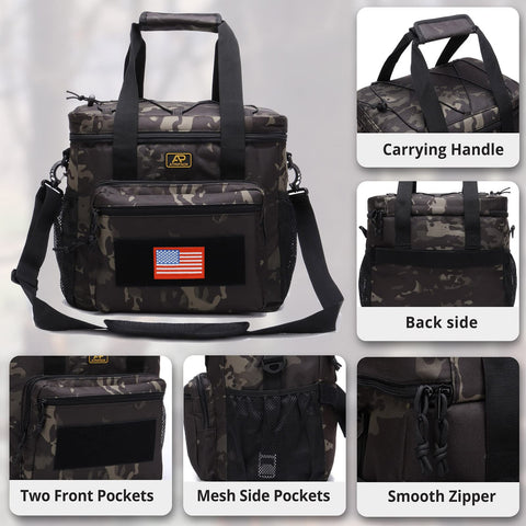ATRIPACK in a commute setting showing durable use and keeping meals handy on the go