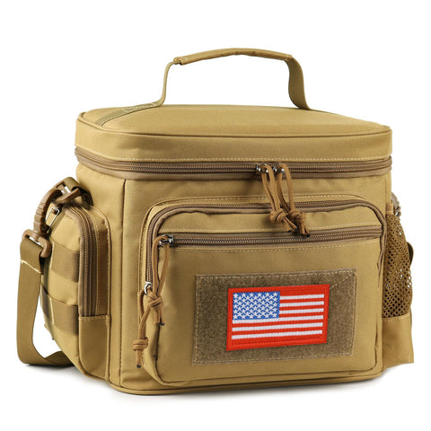 ATRIPACK front view showing pockets and durable fabric, built for organized carry