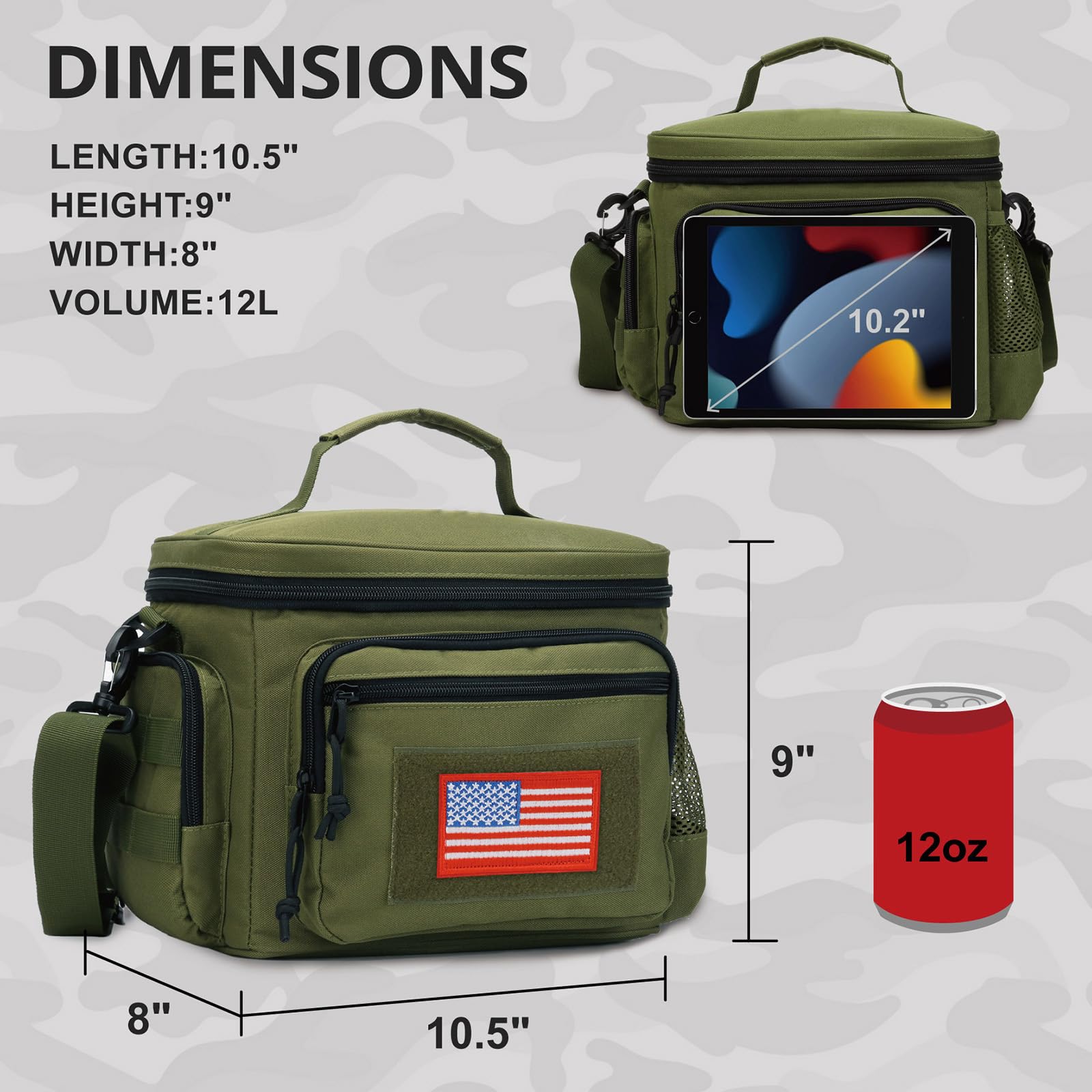 ATRIPACK open insulated compartment displaying thick foam liner and easy-clean interior