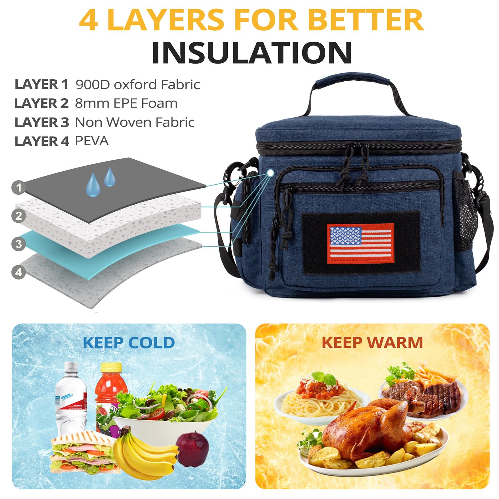 ATRIPACK adjustable shoulder strap and reinforced handle for comfortable carry