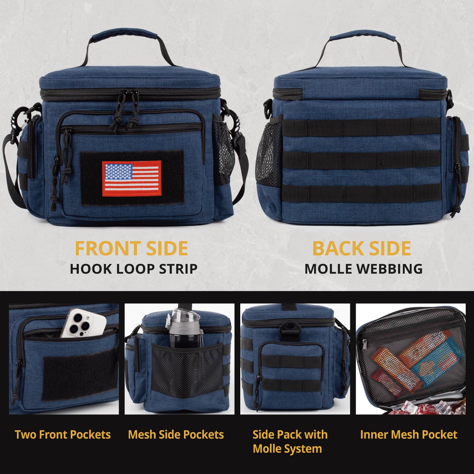 ATRIPACK zipper and 900D fabric close-up for durable protection benefit