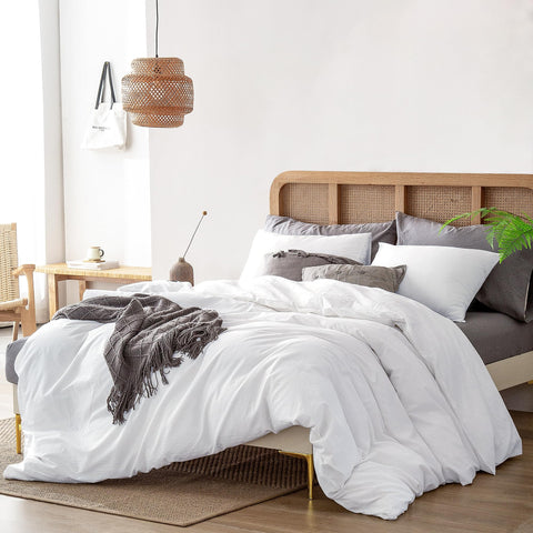 ATsense close-up of washed cotton weave highlighting soft linen-like texture for breathable comfort