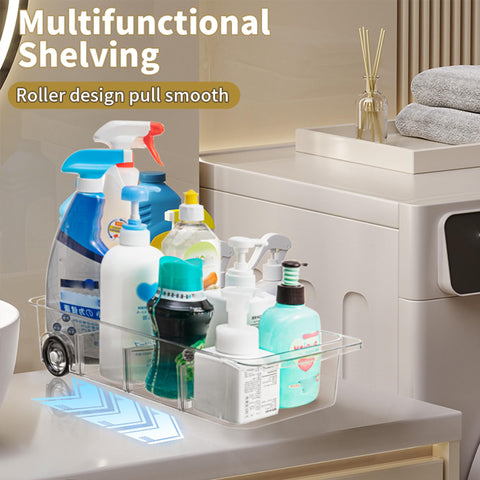 Attelite drawer being carried by handle for convenient transport benefit