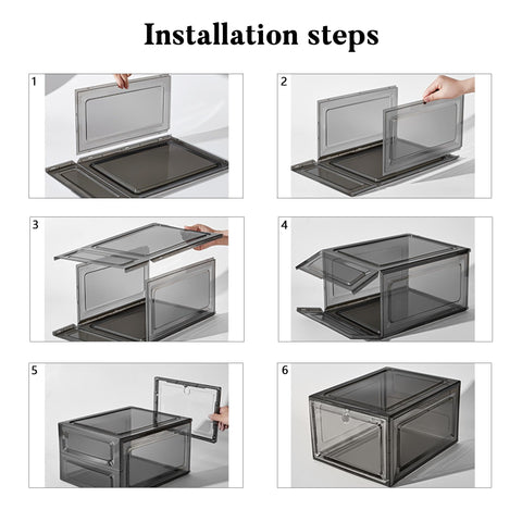 Attelite organized closet scene showing tidy storage and visual access benefit