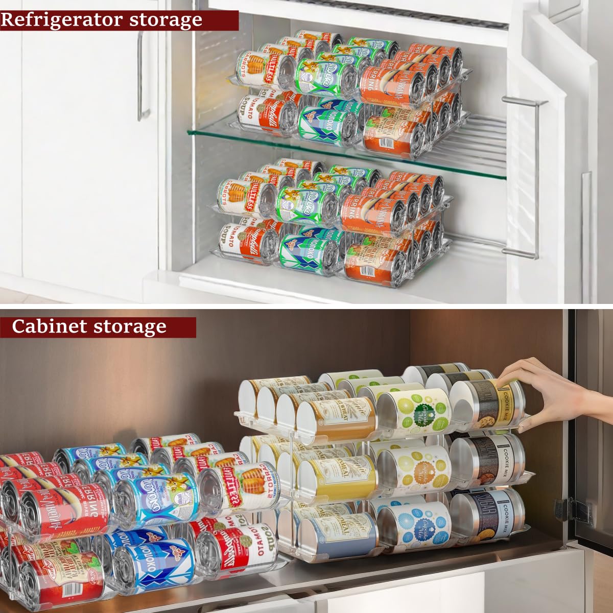 Attelite stacked units demonstrating secure interlock and increased capacity benefit