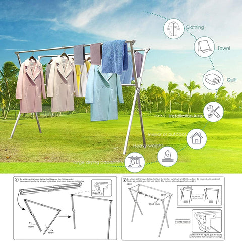 AUGMIRR mounted on balcony demonstrating outdoor drying convenience