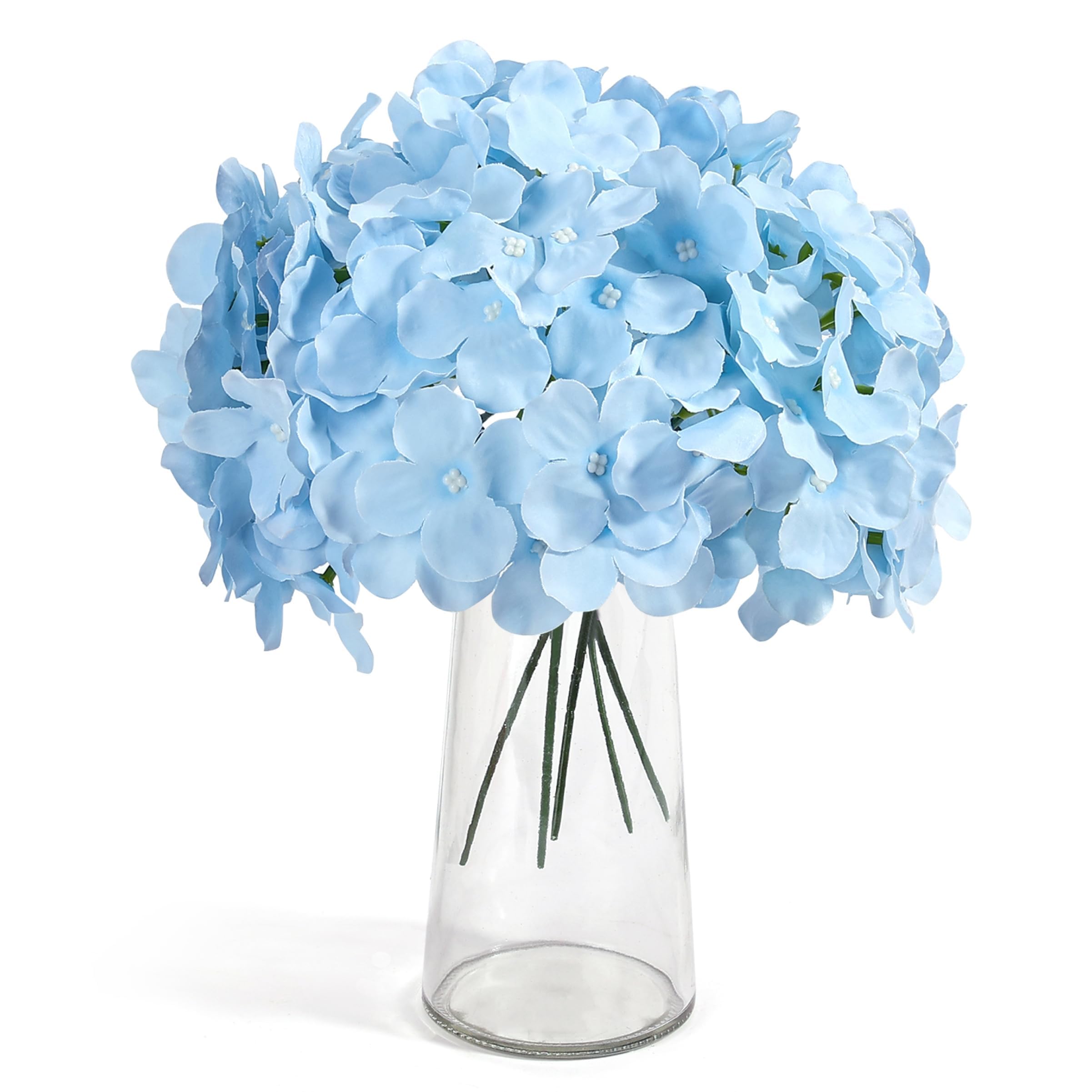 Auihiay vase centerpiece on table displays durable long-lasting look