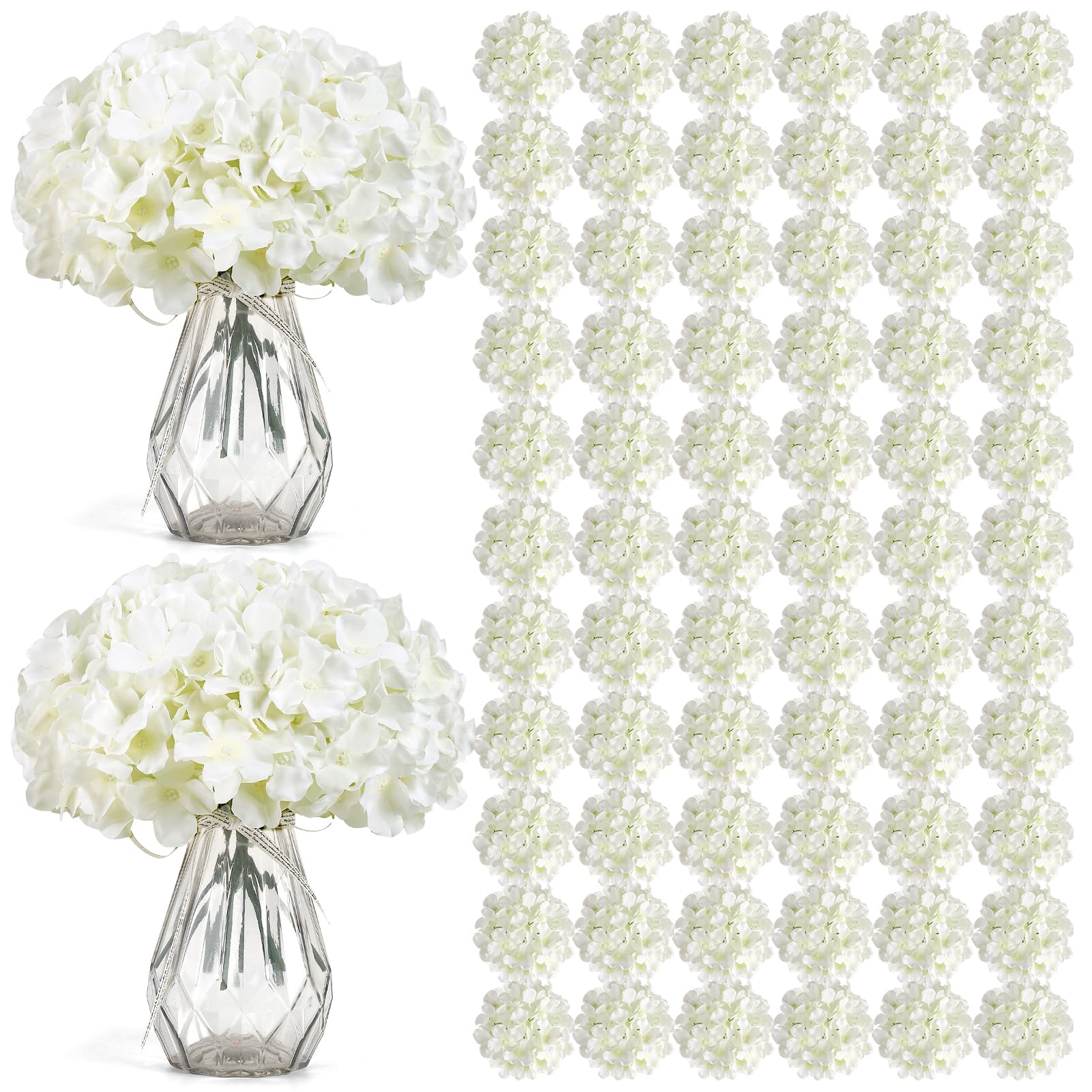 Auihiay hydrangea front packaging shows full 104-piece value pack benefit