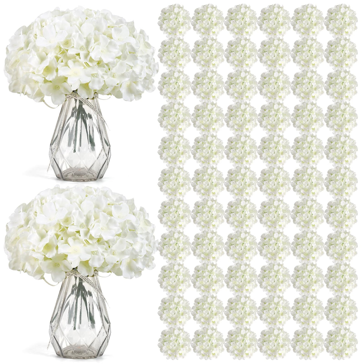 Auihiay hydrangea front packaging shows full 104-piece value pack benefit