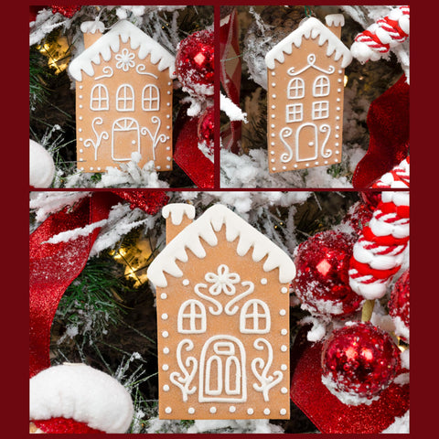AuldHome Design close-up of white icing detail highlighting handcrafted look and tactile texture