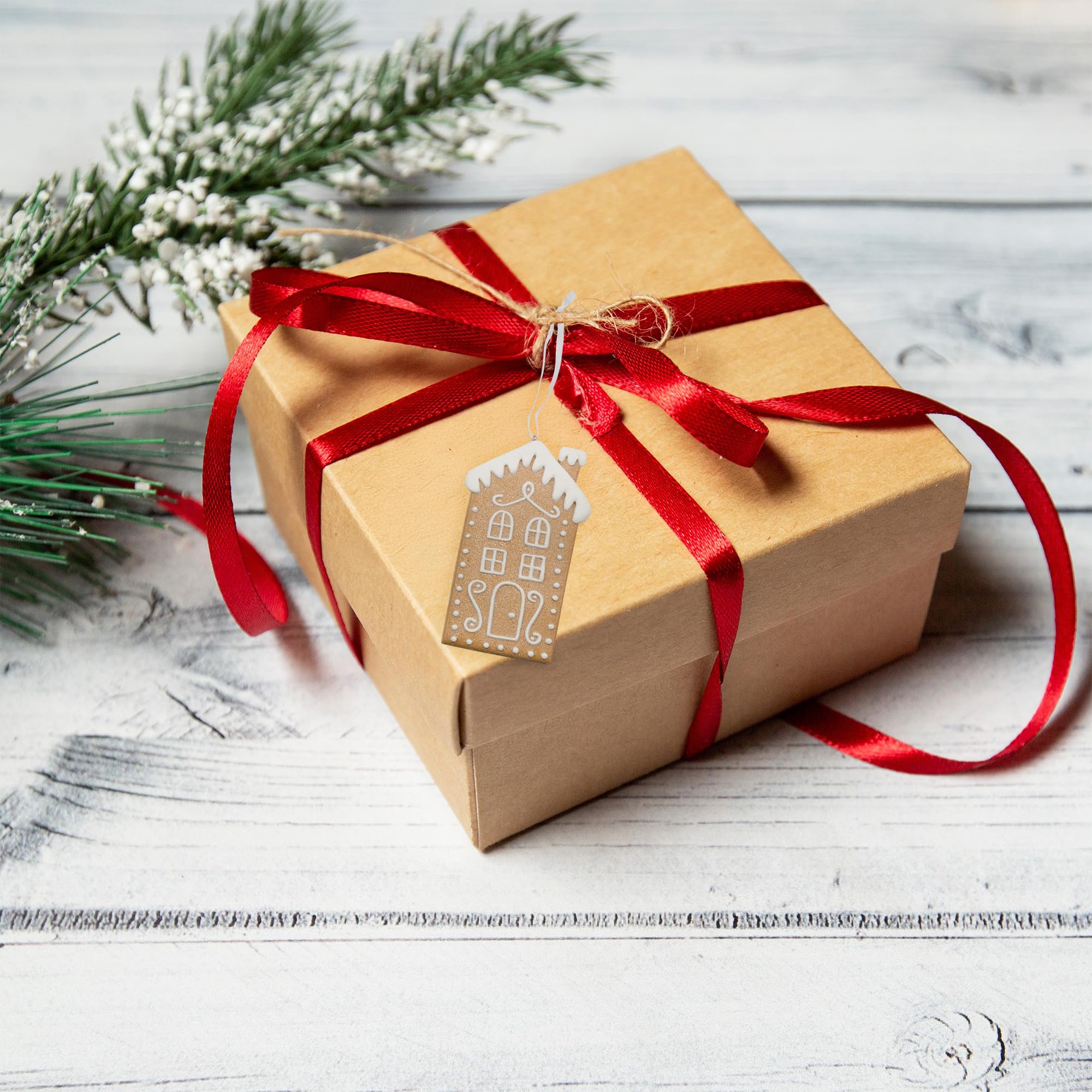 AuldHome Design ornaments packed flat in box demonstrating tidy storage and protection